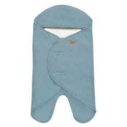 BÉABA Chancelières Et Nids D'ange*Babynomade® double polaire Bleu baltique