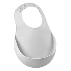 BÉABA Couverts Vaisselle Et Bavoirs*Bavoir silicone Gris clair