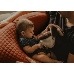 BÉABA Coussin D'allaitement*Big Flopsy™ Fleur de coton® Terracotta