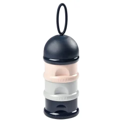 BÉABA Doseurs De Lait|Biberons Et Accessoires*Boite doseuse de lait 3 compartiments empilables Night blue/Rose