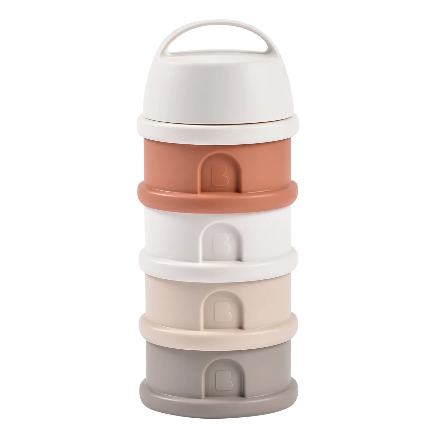 BÉABA Doseurs De Lait|Biberons Et Accessoires*Boîte doseuse de lait 4 compartiments empilables Terracotta