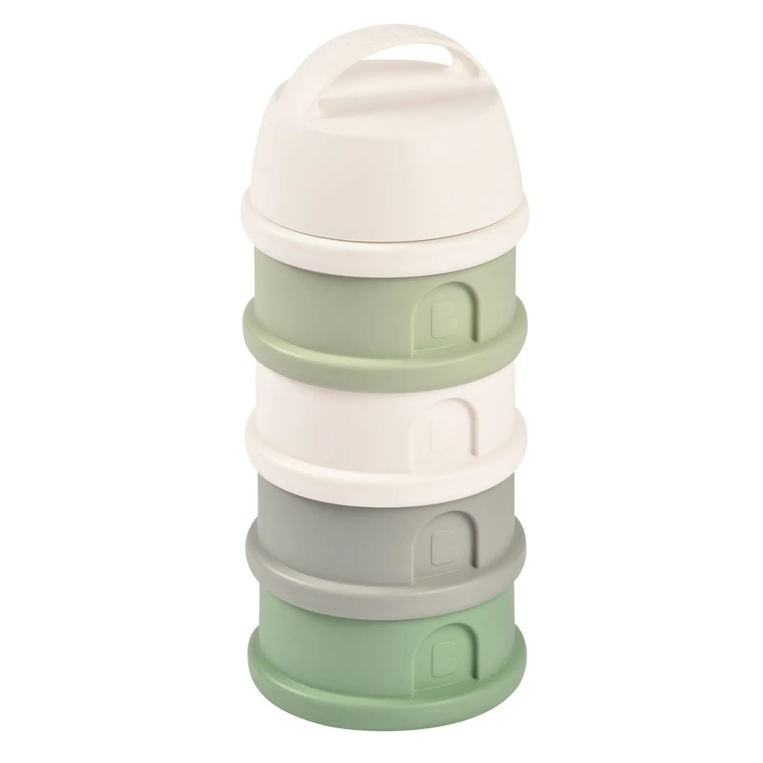 BÉABA Doseurs De Lait|Biberons Et Accessoires*Boîte doseuse de lait 4 compartiments empilables Vert sauge