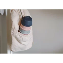 BÉABA Doseurs De Lait|Biberons Et Accessoires*Boîte doseuse de lait 4 compartiments empilables Gris/Rose