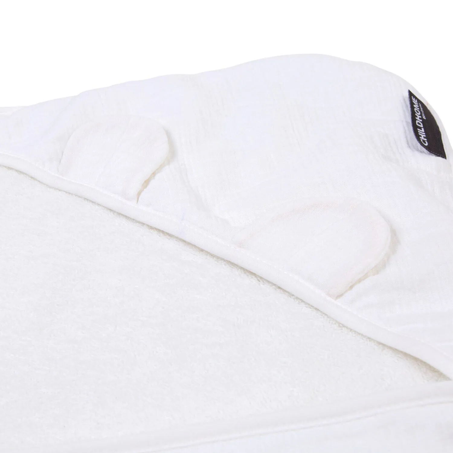 BÉABA Capes De Bain*Cape De Bain + Gant - 80x80 Cm - Muslin / Terry Teddy