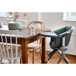 BÉABA Chaises Évolutives*Chaise Haute Evolutive Up and Down Gris foncé