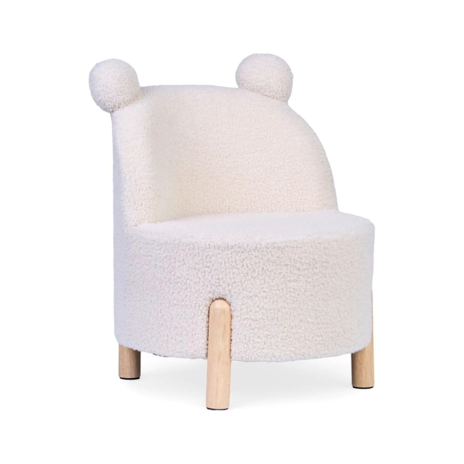 BÉABA Chaises Et Bancs*Chaise Pour Enfants - Teddy - Ecru Naturel