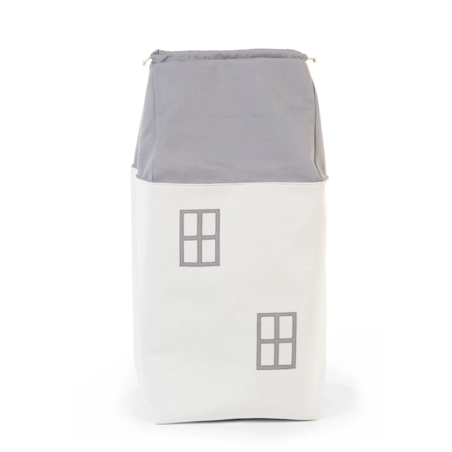 BÉABA Paniers De Rangement*Coffre à jouets House gris cassé