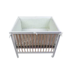 BÉABA Parcs Bébé Et Accessoires*Contour De Parc - 35x340 Cm - Jersey - Forêt - Mousseline Vi