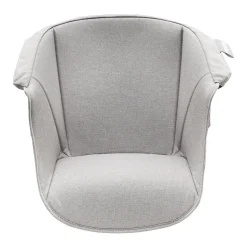 BÉABA Chaises Évolutives*Coussin d'assise Junior pour Chaise Haute Up and Down Gris