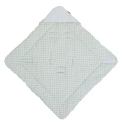 BÉABA Accessoires De Lit|Linges De Lit*Couverture Enveloppante Universelle - 75x75 cm - Jersey - Fo