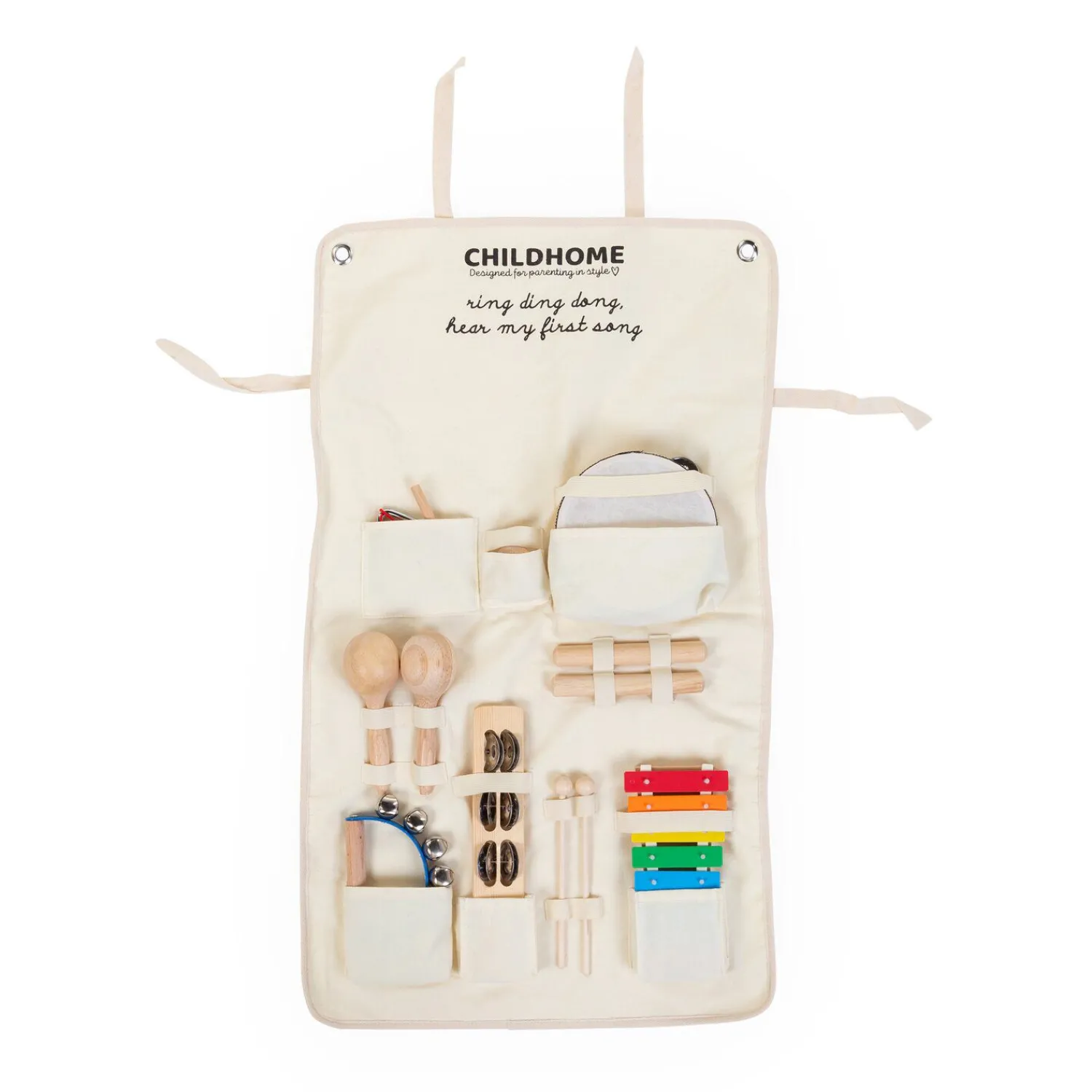 BÉABA Jouets*Ensemble de 8 instruments de musique + organisateur