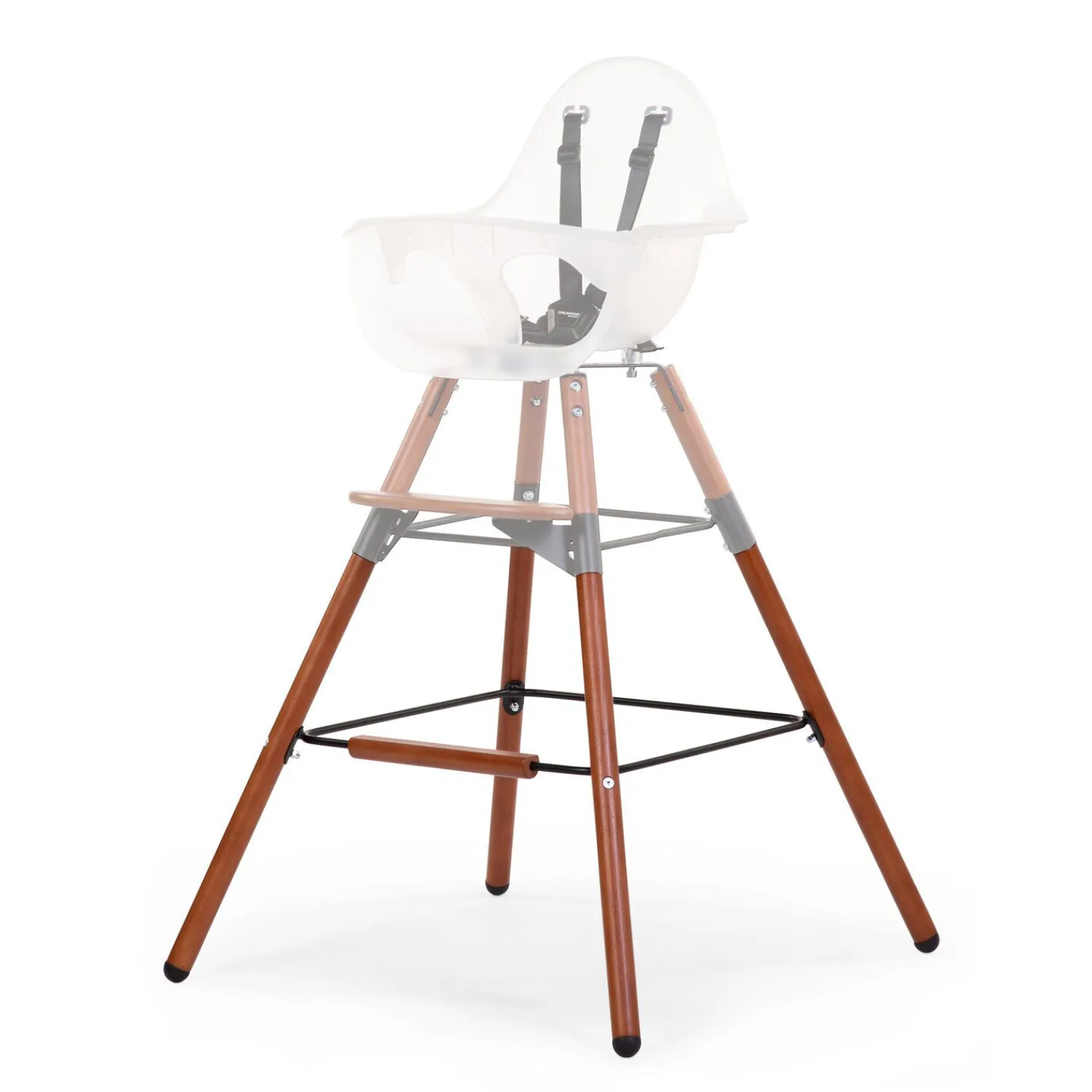 BÉABA Coussins Et Accessoires|Chaises Évolutives*Evolu Extra Set De Pieds Longues + Repose Pieds - Bois - Noi