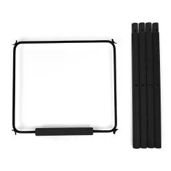 BÉABA Coussins Et Accessoires|Chaises En Bois*Evolu Extra Set De Pieds Longues + Repose Pieds - Bois - Noi