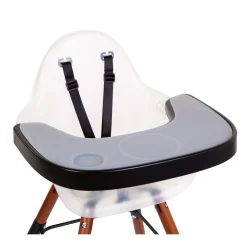 BÉABA Coussins Et Accessoires|Chaises Évolutives*Evolu Tablette De Chaise - Abs - Noir + Napperon En Silicone