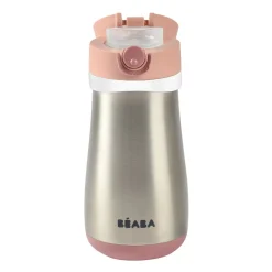BÉABA Couverts Vaisselle Et Bavoirs|Biberons Et Accessoires*Gourde inox 350 ml Vieux rose
