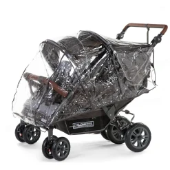 BÉABA Poussettes Et Accessoires*Housse de pluie Quadruple anthracite