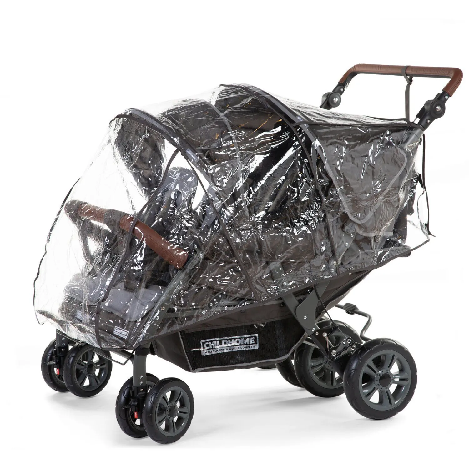 BÉABA Poussettes Et Accessoires*Housse de pluie Quadruple anthracite