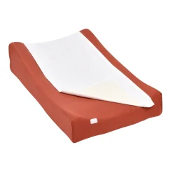 BÉABA Matelas À Langer|Baignoires Et Accessoires*Housse Sofalange® avec serviette éponge amovible Brique