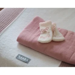 BÉABA Matelas À Langer|Baignoires Et Accessoires*Housse Sofalange® Vieux rose
