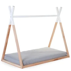 BÉABA Lits Tipi Et Cabanes*Lit Tipi - 70x140 Cm - Bois - Naturel Blanc