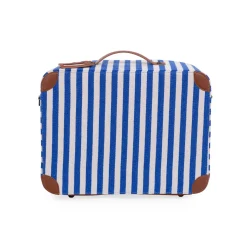 Enfant BÉABA Sacs À Dos Enfant|Sacs De Voyage*Mini Traveller Kids Suitcase - Rayures - Bleu Electrique /Bl