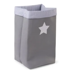 BÉABA Paniers De Rangement*Panier De Rangement - 32x32x60 Cm - Toile - Gris Rayures