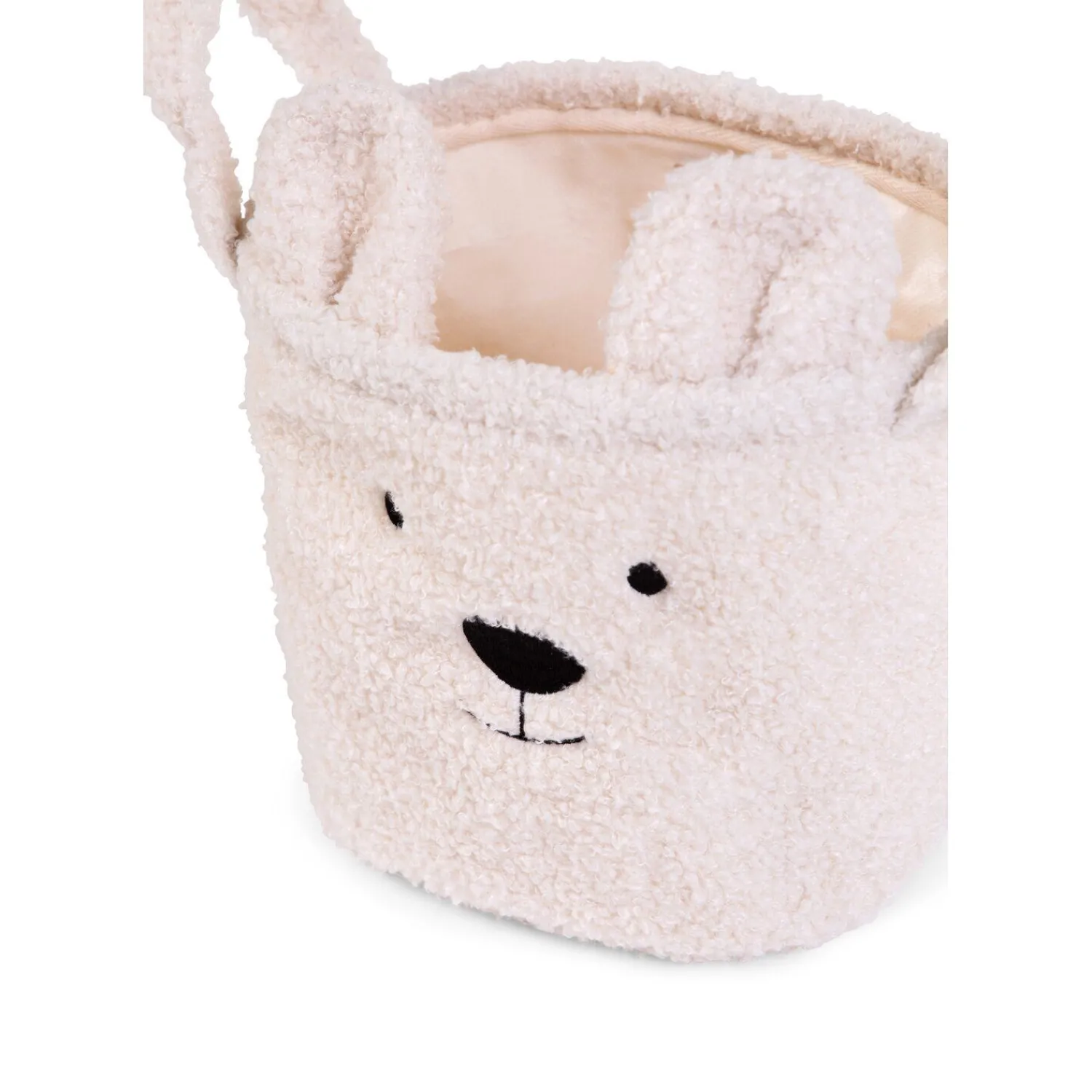 BÉABA Paniers De Rangement*Panier De Rangement - 25x20x20 Cm - Teddy - Ecru