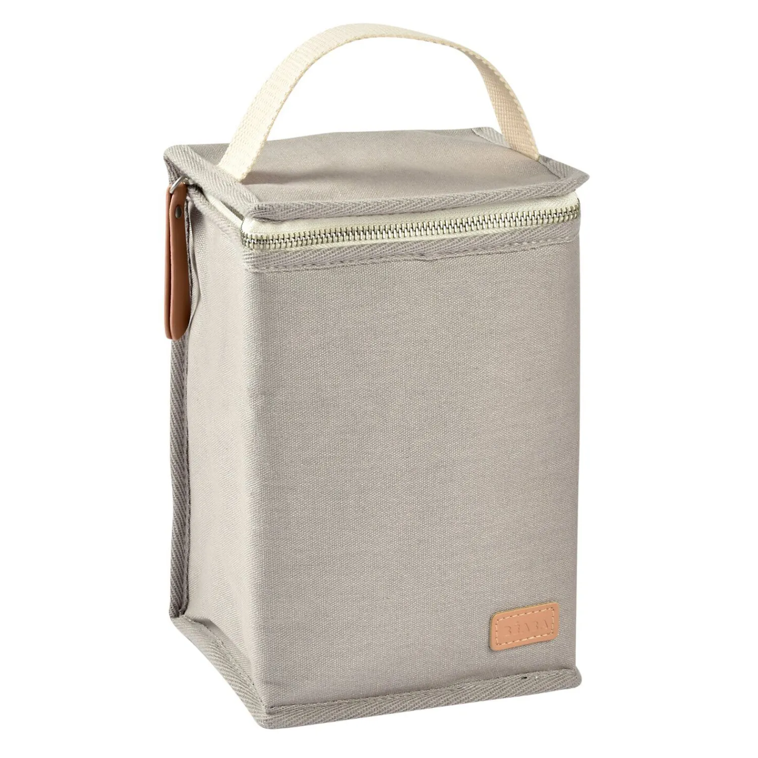 BÉABA Sacs Isotherme Bébé|Goûter Sain*Pochette repas isotherme Gris perle