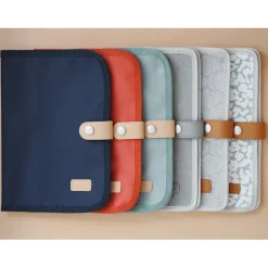 BÉABA Accessoires De Toilette*Protège carnet de santé Fleurs de cerisier