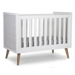 BÉABA Lits Évolutifs Et Cododos*Retro Rio White - Lit Bébé - 60x120 Cm