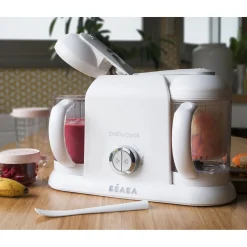 BÉABA Babycook® Duo*Robot cuiseur Babycook® Duo Blanc/Argent