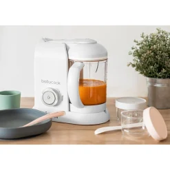 BÉABA Babycook® Solo*Robot cuiseur Babycook® Solo Blanc/Argent