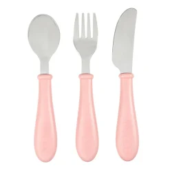 BÉABA Couverts Vaisselle Et Bavoirs*Set 3 couverts inox Rose