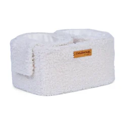 BÉABA Paniers De Rangement*Set Of 3 Hanging Storage Baskets - 21x14x10 Cm + 14x10x10 Cm -Teddy Off white