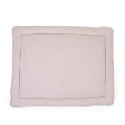 BÉABA Parcs Bébé Et Accessoires*Tapis De Parc - 75x95 Cm - Jersey Melange Beige / Muslin Ted