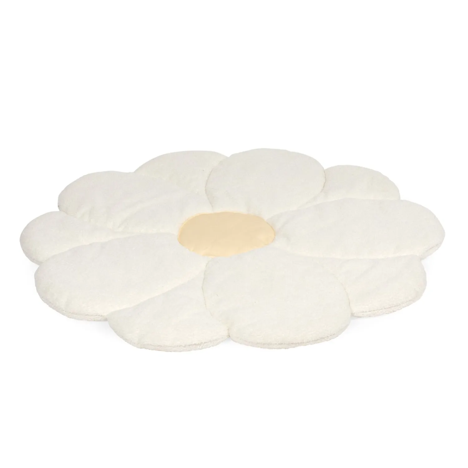 BÉABA Jouets*Tapis d’éveil 110cm Fleur blanc cassé