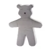 BÉABA Jouets*Tapis D'Éveil Teddy Bear - 150 Cm - Jersey - Gris