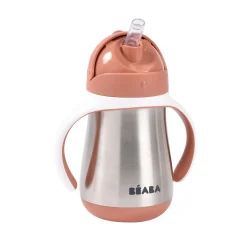 BÉABA Couverts Vaisselle Et Bavoirs|Biberons Et Accessoires*Tasse paille inox 250ml Terracotta