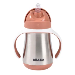 BÉABA Couverts Vaisselle Et Bavoirs|Biberons Et Accessoires*Tasse paille inox 250ml Terracotta