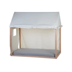 BÉABA Lits Tipi Et Cabanes|Accessoires De Lit*Toile Pour Lit Cabane - 70x140 Cm - Blanc