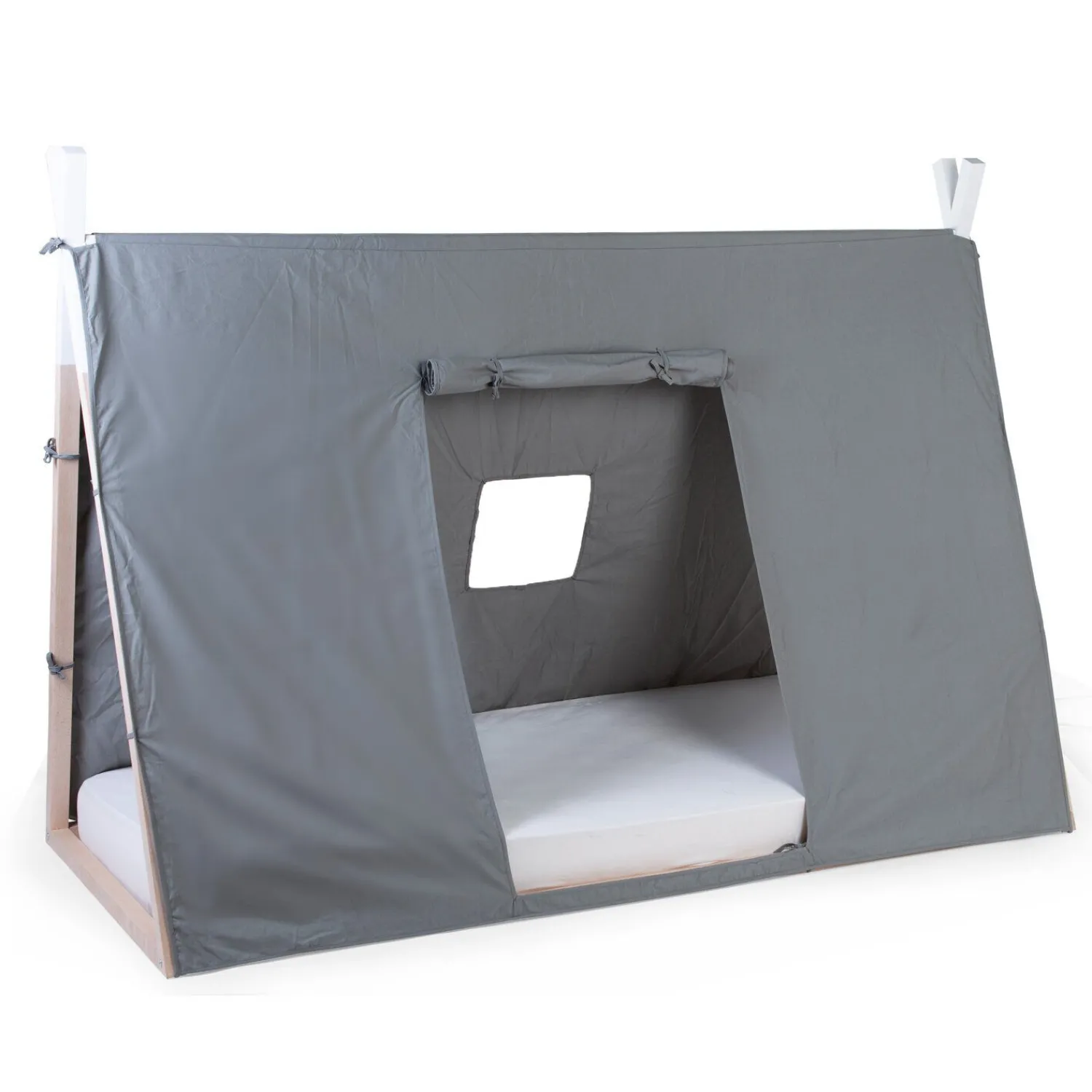 BÉABA Accessoires De Lit|Lits Tipi Et Cabanes*Toile Pour Lit Tipi - 90x200 Cm - Gris